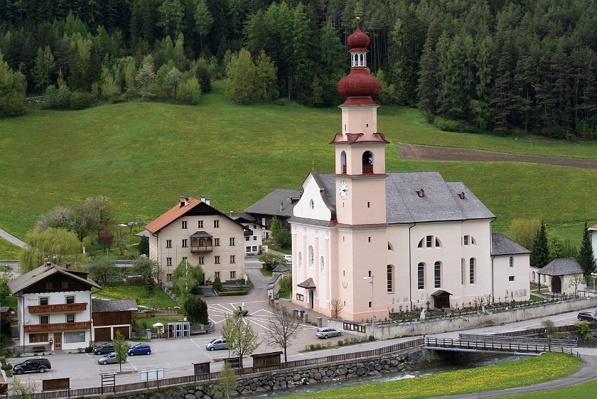 Horseback Riding in the Ahrn Valley. St. Johann. near Luttach. .