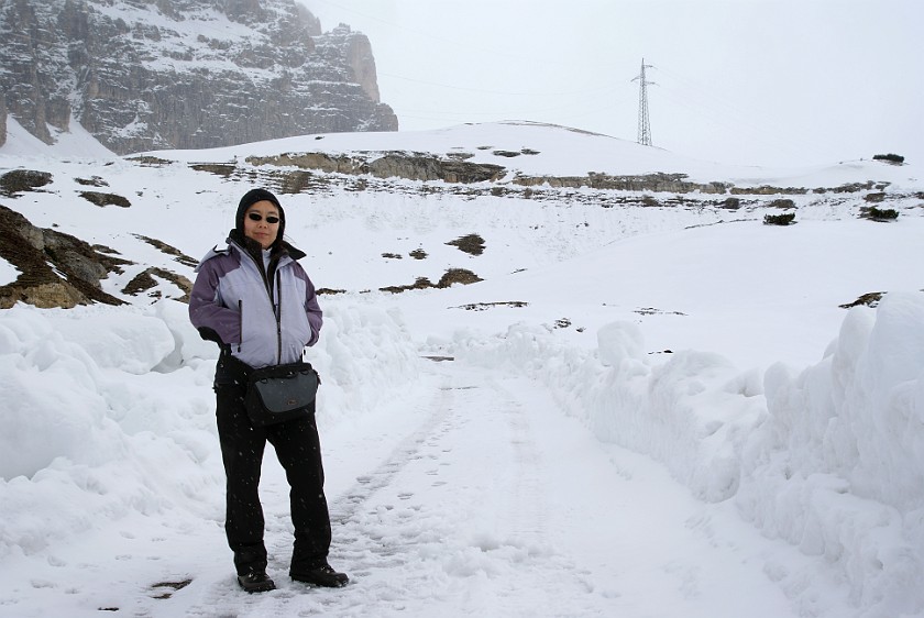 Tre Clime di Lavaredo. Portrait During Ascent. Tre Clime di Lavaredo. .