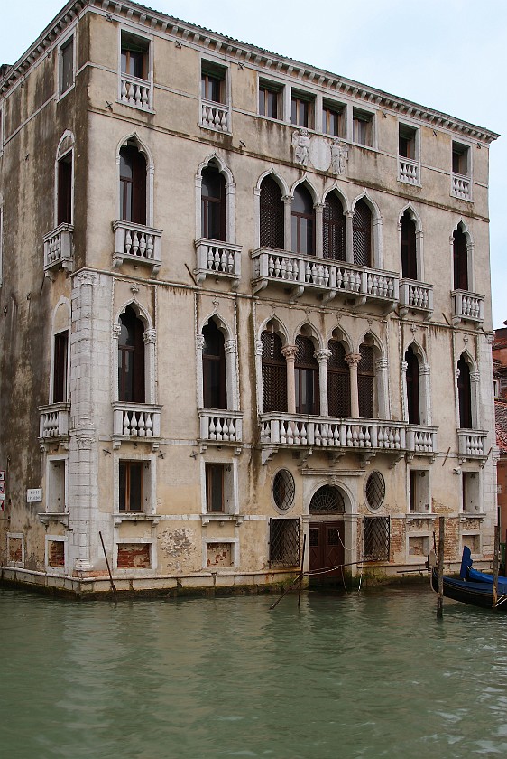 Grand Channel of Venice. Building. Venice. .