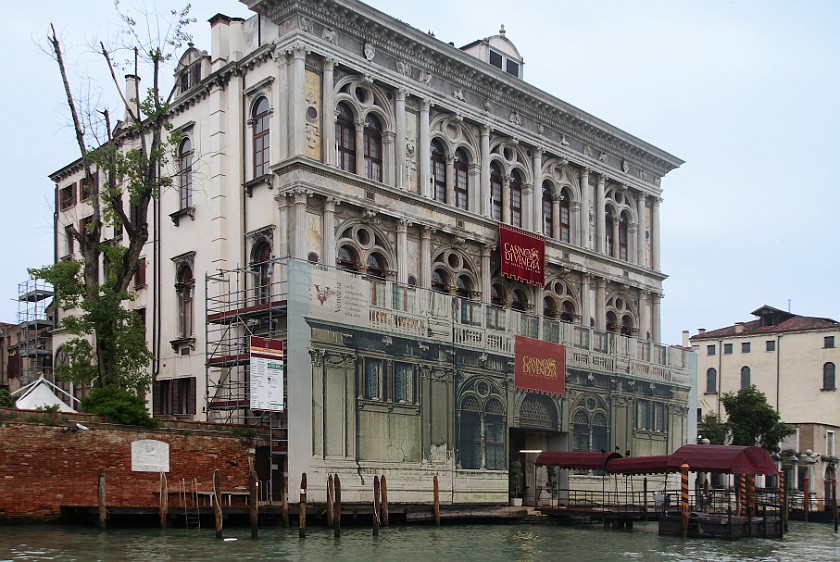 Grand Channel of Venice. Palazzo Vendramin-Calergi. Venice. .