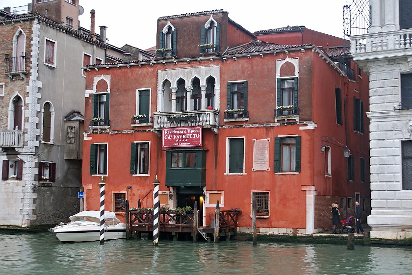 Grand Channel of Venice. Ca' Favretto. Venice. .