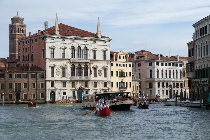 Grand Channel of Venice. Palazzo Balbi. Venice. .