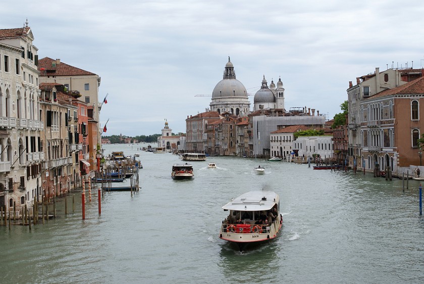 Grand Channel of Venice. South Exit of the Grand Channel. Venice. .