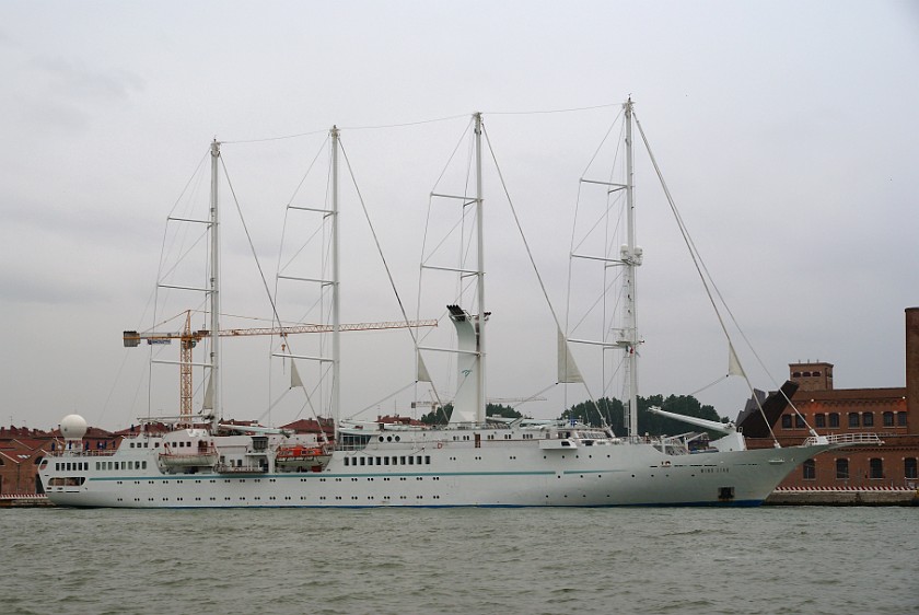 Grand Channel of Venice. Yacht. Venice. .