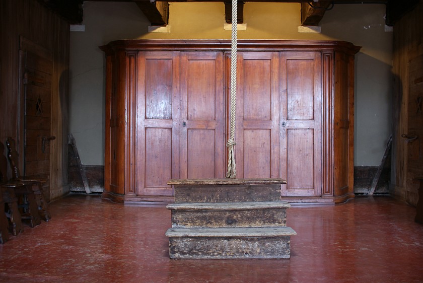Doges' Palace. Interrogation Room. Venice. .