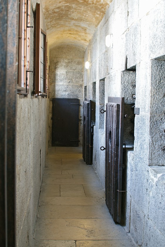 Doges' Palace. Prison. Venice. .