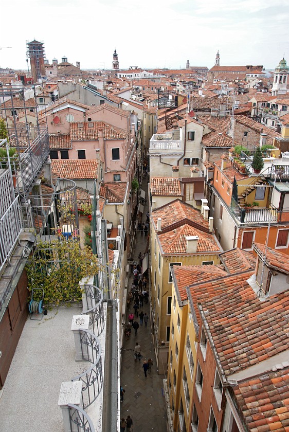 Clock Tower. C. dei Pignoli d'Orologio. Venice. .