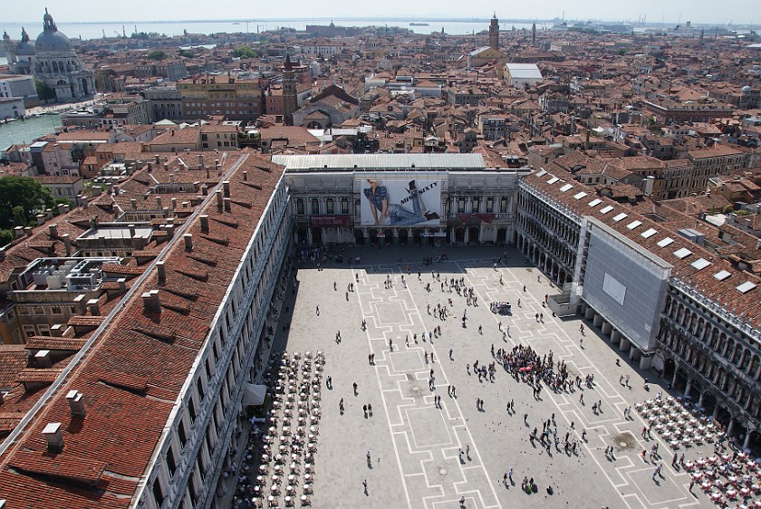 Saint Mark's Tower. Saint Mark's Square. Venice. .