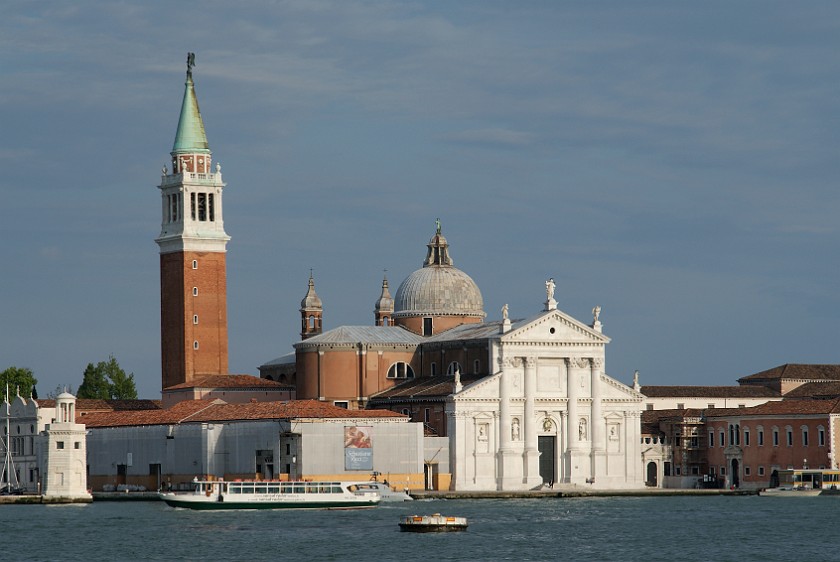 San Giorgio Maggiore. View from Canal di San Marco. Venice. .