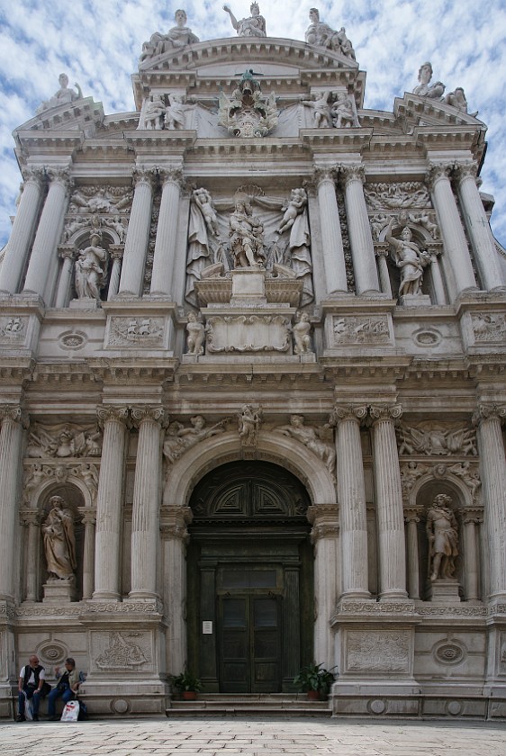 San Polo and San Marco. Santa Maria Giglio. Venice. .