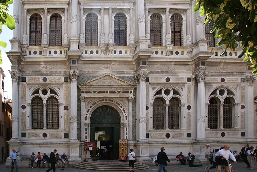 San Polo and San Marco. Scuola Grande di San Rocco. Venice. .