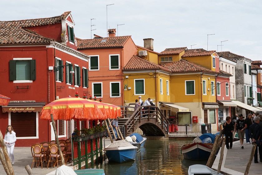 Isle of Burano. Channel. Burano. .