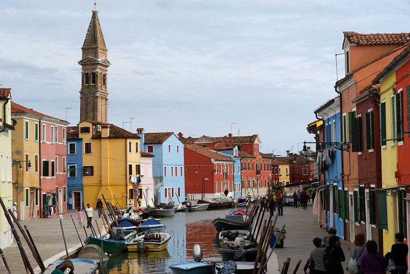 Isle of Burano. Channel. Burano. .
