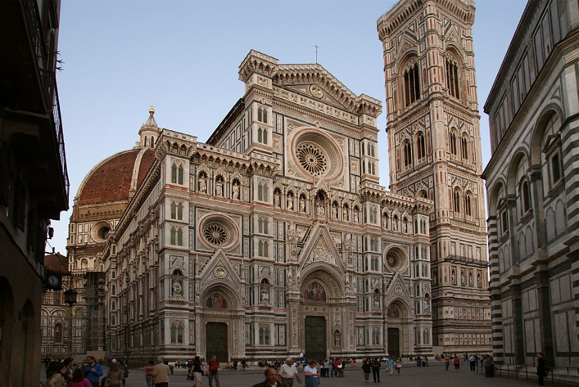 Duomo and Campanile. Duomo Santa Maria del Fiore. Florence. .