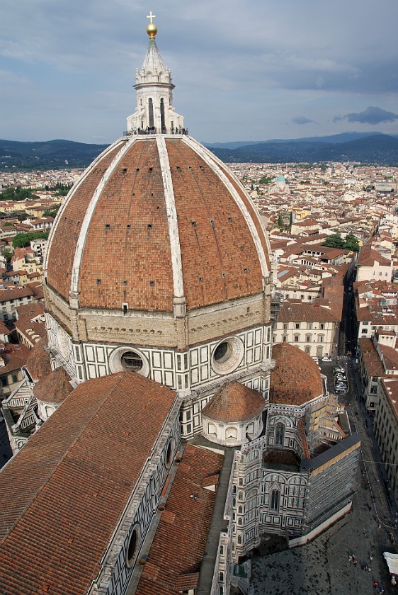 Duomo and Campanile. Cupola. Florence. .