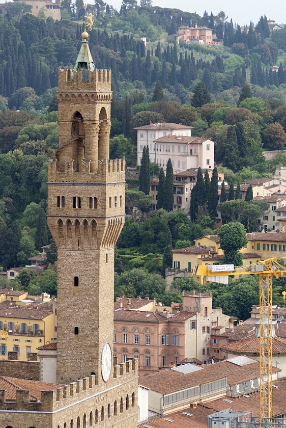 Duomo and Campanile. Palazzo Veccio. Florence. .
