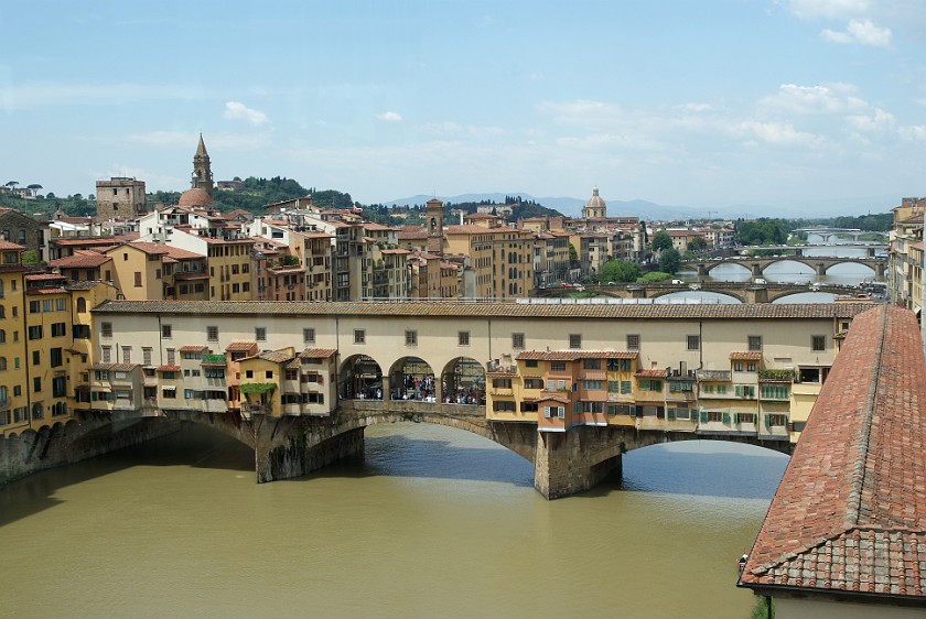 Ponte Vecchio. South-East Side. Florence. .