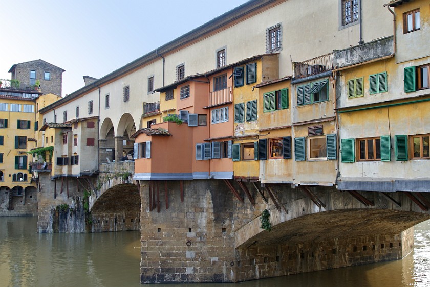 Ponte Vecchio. South-East Side. Florence. .