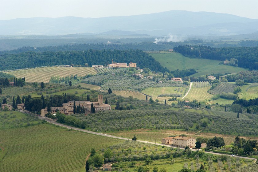 San Gimignano. View from the Town Hall's Tower. San Gimignano. .