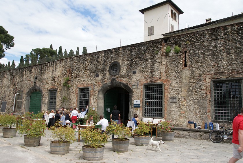 Chianti. Rest at the Winery Principe Corsini. San Casciano Val di Pesa. .