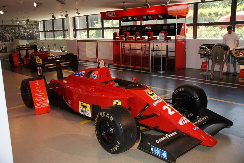 Galleria Ferrari. F1 Race Car from 1989. Maranello. .