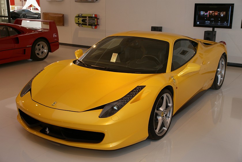 Galleria Ferrari. Street Car. Maranello. .