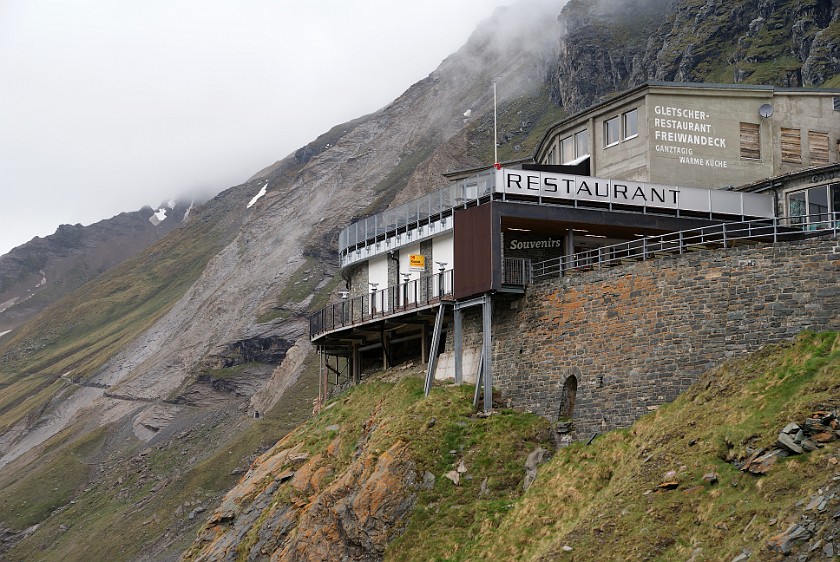 Großglockner. Restaurant Freiwandeck. near Heiligenblut. .
