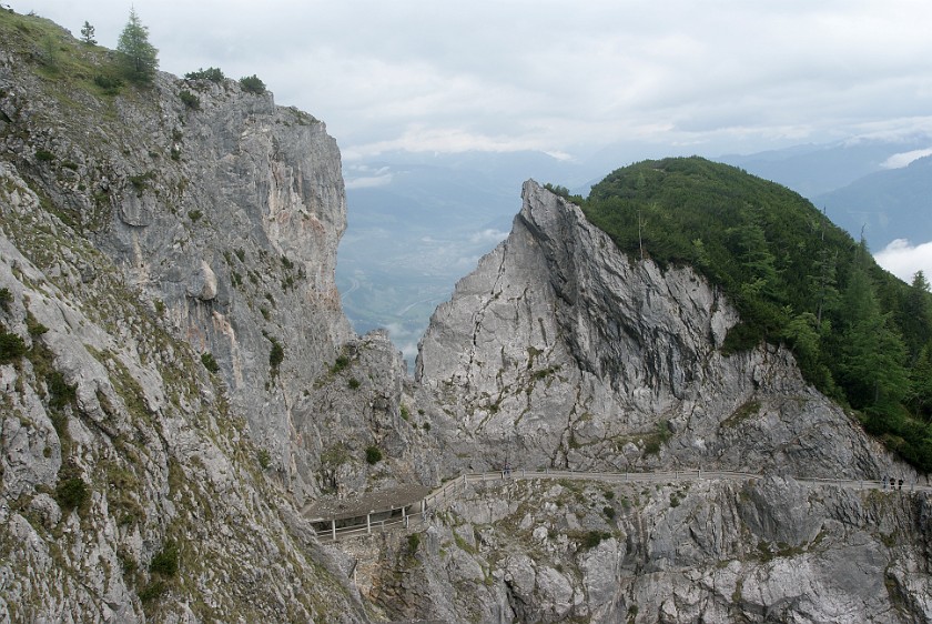 Eisriesenwelt. Trail to the Cave. Werfen. .