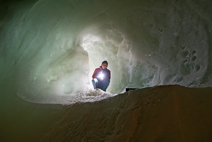 Eisriesenwelt. Ice Cave. Werfen. .