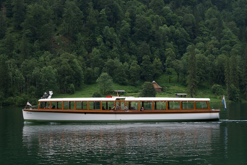 Königssee. Electrical Ship. Schönau am Königssee. .