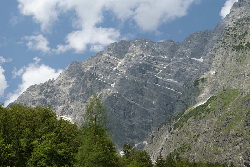 Königssee. Watzmann East Wall. Schönau am Königssee. .
