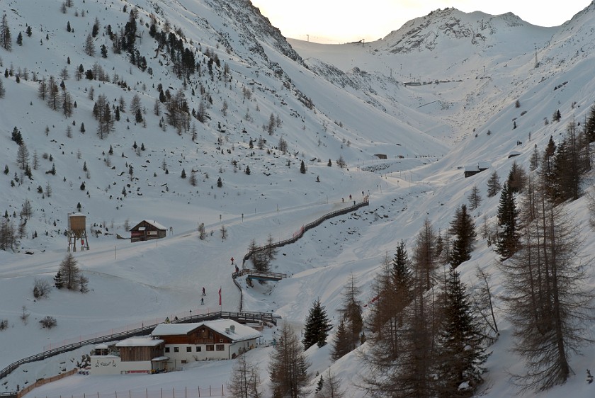 Rettenbach Glacier and Valley. Rettenbach Descent. Sölden. .