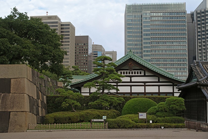 Imperial Palace East Garden. Historic Building. Tokyo. .