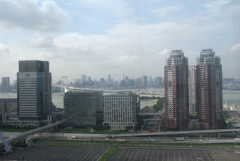 City. The Towers Daiba. Tokyo. .