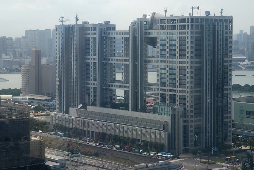 City. Fuji TV Building. Tokyo. .
