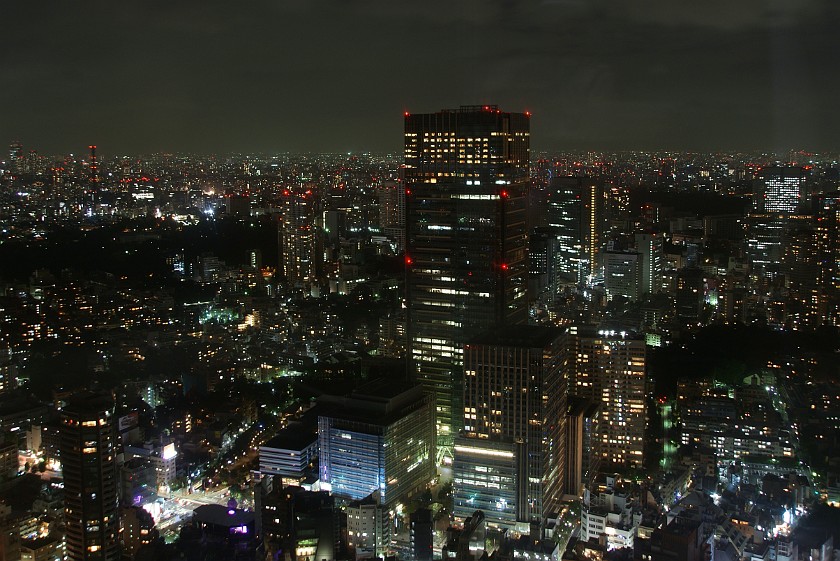 City. View from the Mori Tower. Tokyo. .