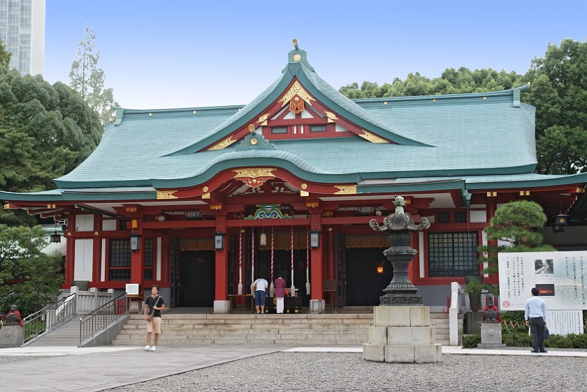 Shrines. Hie-Jinja. Tokyo. .