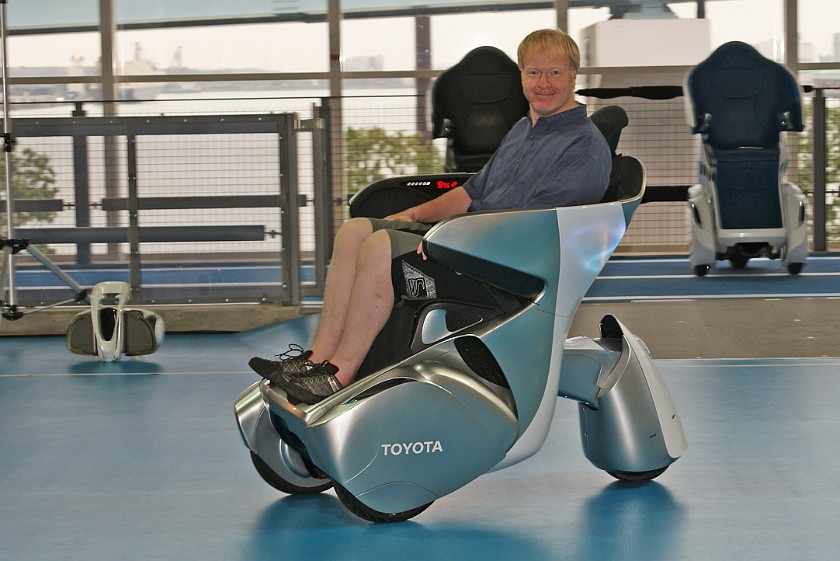 Toyota Mega Web. i-Real Ride. Tokyo. .