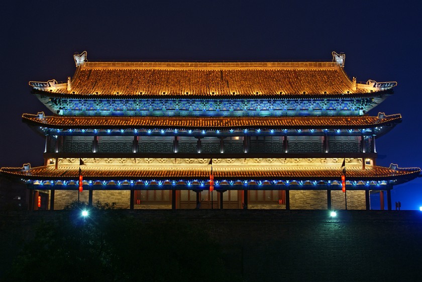 City Wall. Gate Tower. Xi'an. .