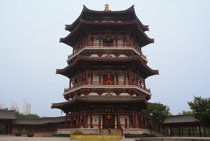 Tang Dynasty Paradise. Tower. Xi'an. .