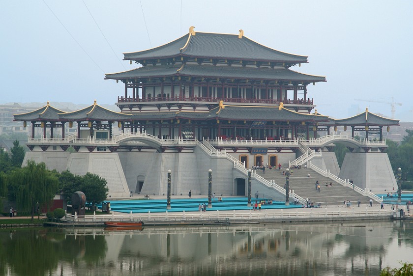 Tang Dynasty Paradise. Main Building. Xi'an. .
