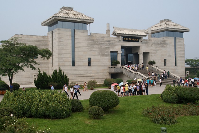 Army of Terracotta Warriors. Museum. near Xi'an. .