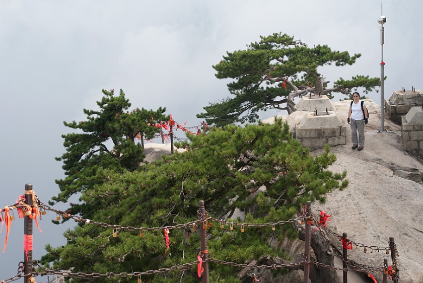 Hua Shan. East Peak. near Mengyuan. .