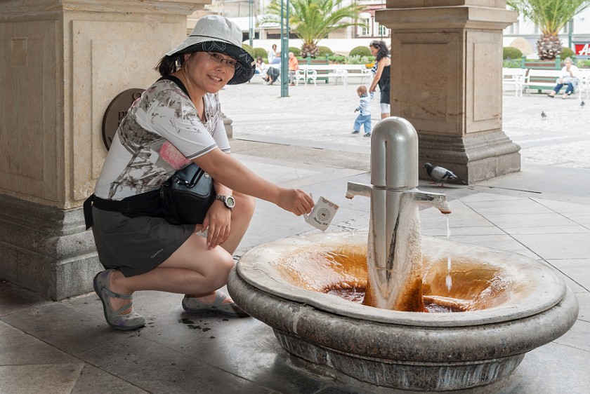 Karlovy Vary. Mineral water well. Karlovy Vary. .