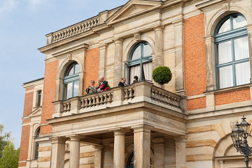 Bayreuth Festival. Balcony. Bayreuth. .