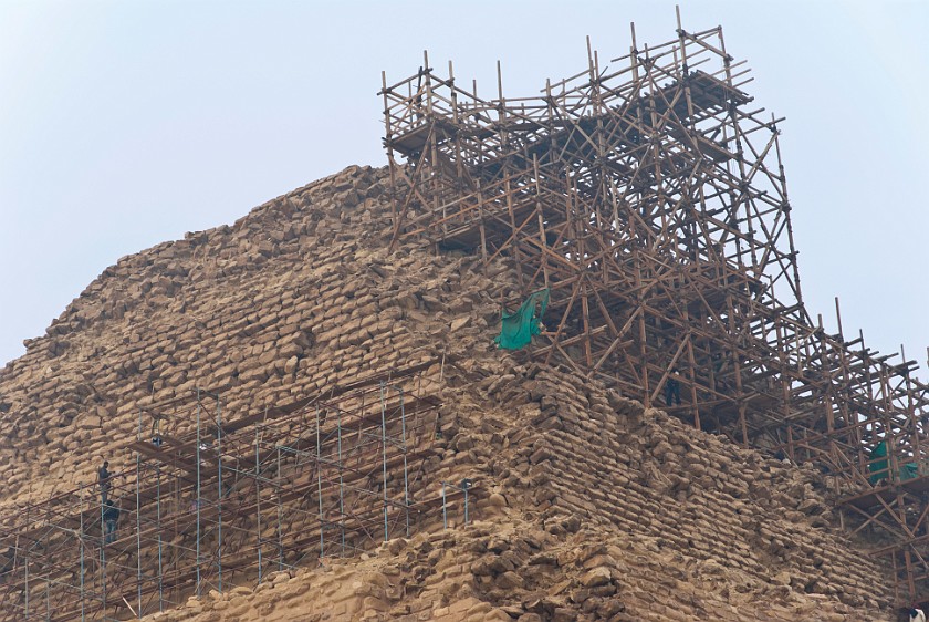 Saqqara. Top of Zoser's Step Pyramid. Saqqara. .
