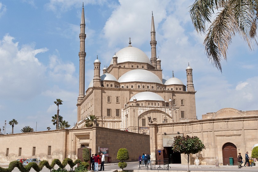 Mosque of Mohammed Ali. Southern entrance. Cairo. .
