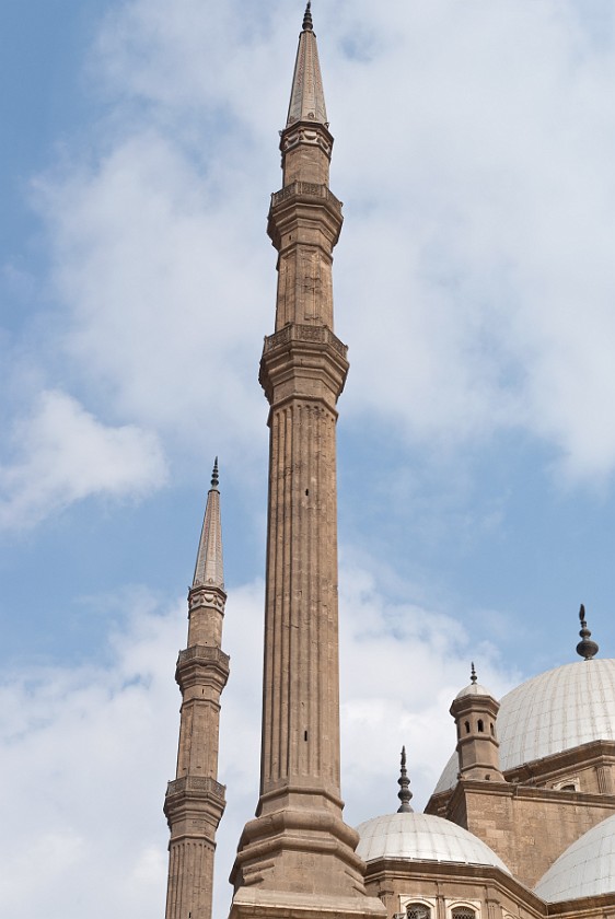 Mosque of Mohammed Ali. Minarets. Cairo. .