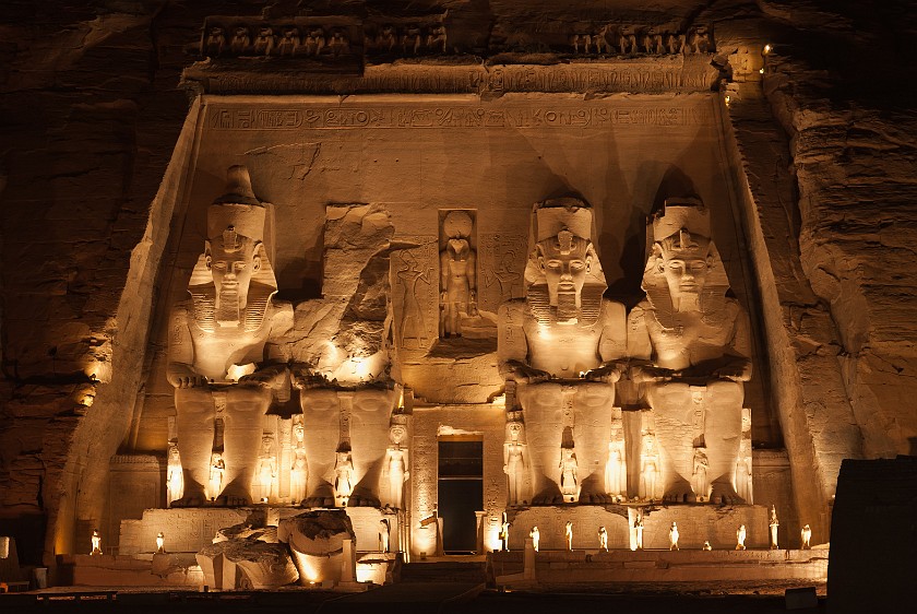 Abu Simbel. Temple of Ramses II. Abu Simbel. .
