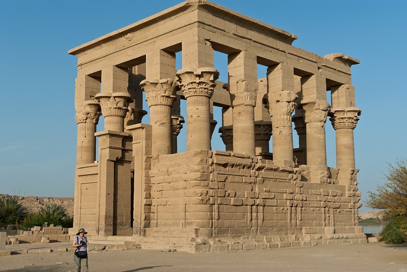 Philae Temple of Isis. Kiosk of Trajan. near Aswan. .
